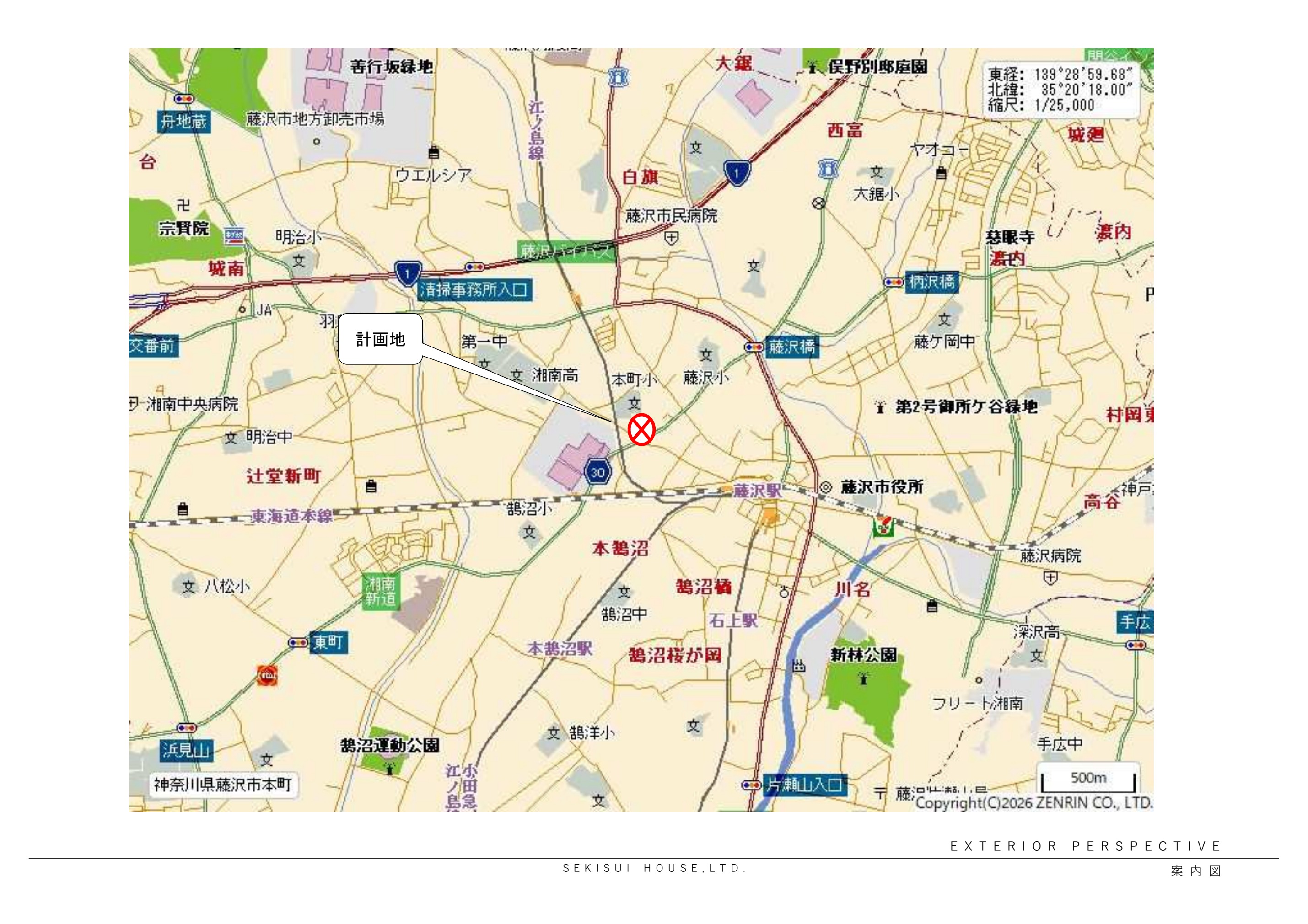 広域の案内図 資料原図