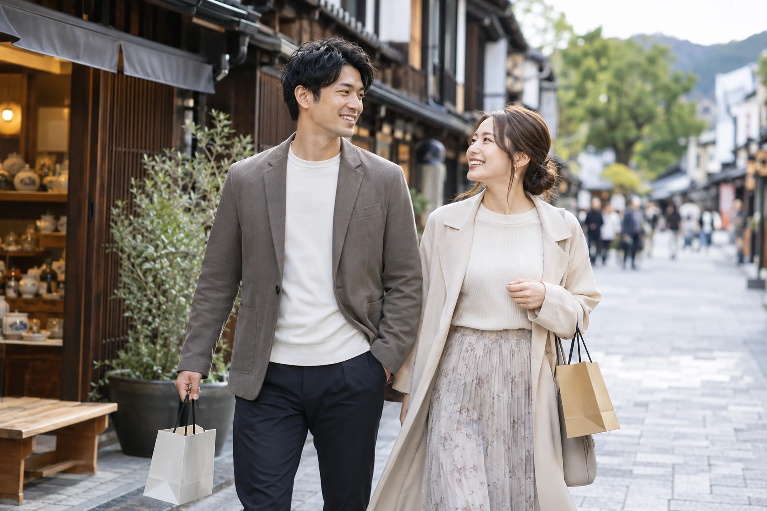 共働き夫婦のイメージ