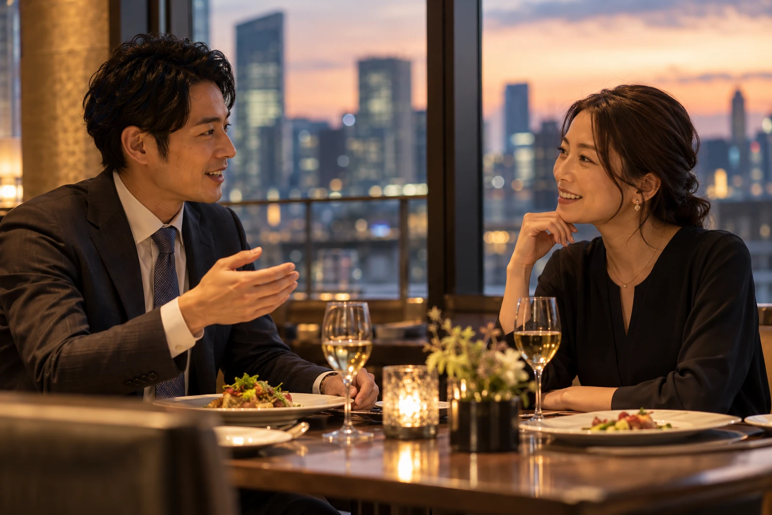 共働き夫婦のイメージ