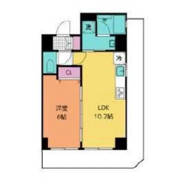 エシュレ湘南402の間取り